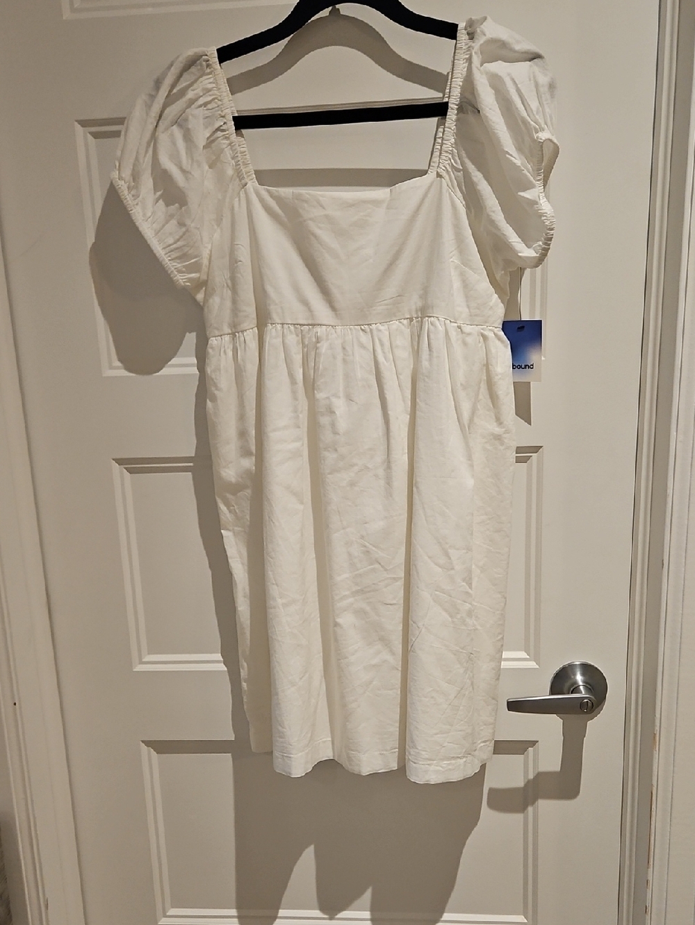 Abound Cream Puff Sleeve Mini Dress